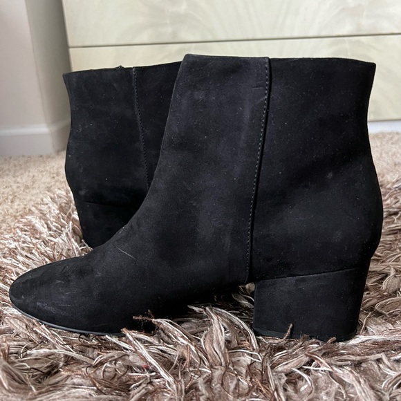 Chunky block heel ankle boots - Picture 4 of 5